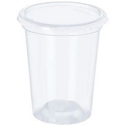 Pote con tapa 400 cc. x 100 un.